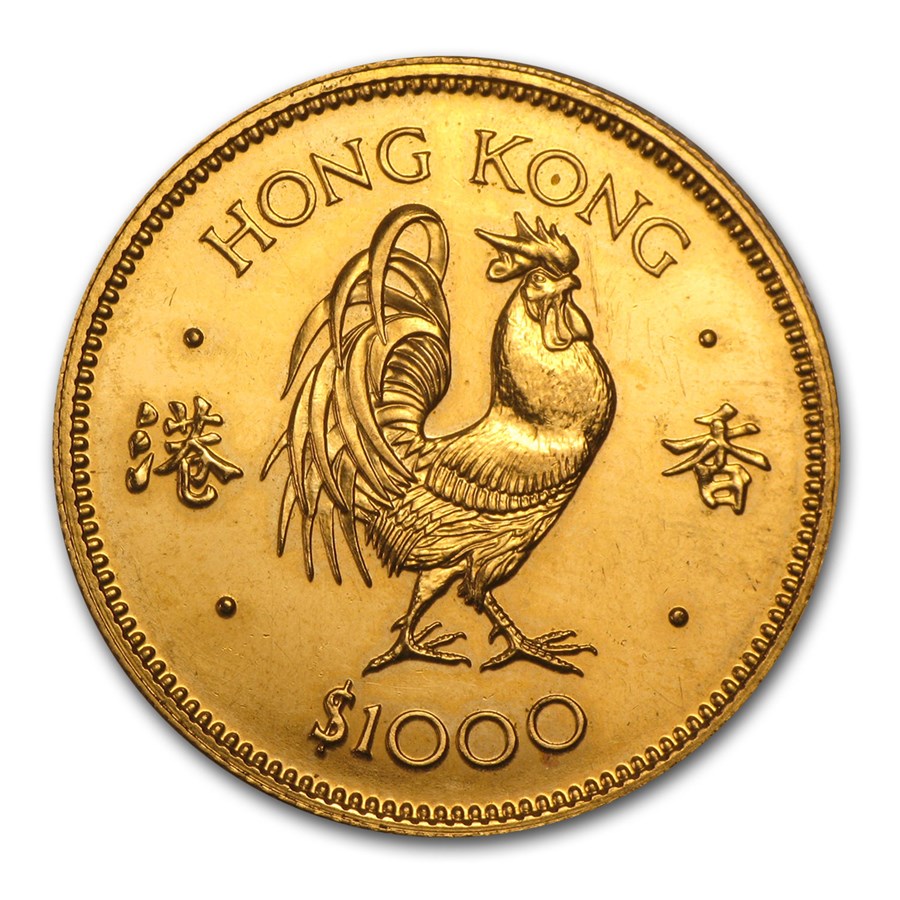 Hong Kong 1000 Gold BU/Proof Details Gold Coins from Hong Kong APMEX